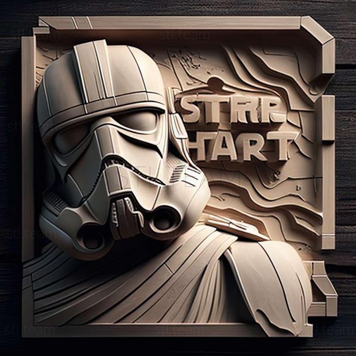 3D model Star Wars Battlefront II 2017 game (STL)